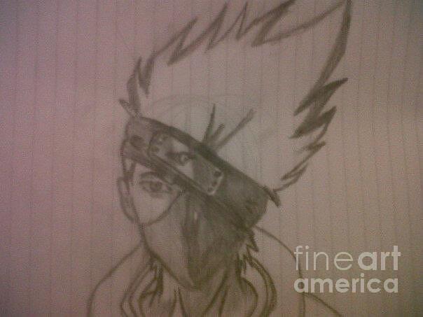 Kakashi Hatake Drawing  Cool drawings, Drawings, Sketches easy