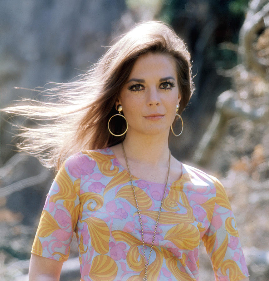1970s Fashion Photograph - Natalie Wood, Wearing A Pucci Design C by Everet...
