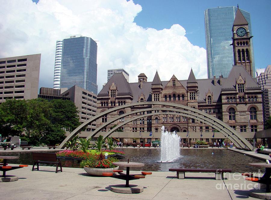 Nathan Phillips Square Photograph by Margaret Hamilton