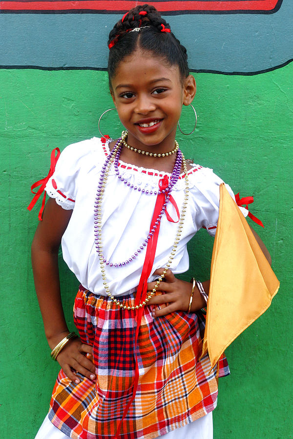 National Costume- St Lucia Photograph by Chester Williams - Fine Art