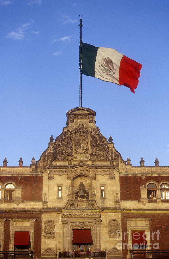 NATIONAL PALACE Mexico City Photograph by John  Mitchell