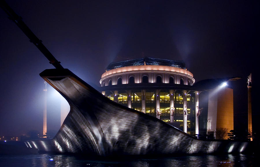 National Theatre Photograph - National theatre by Janos Vajda