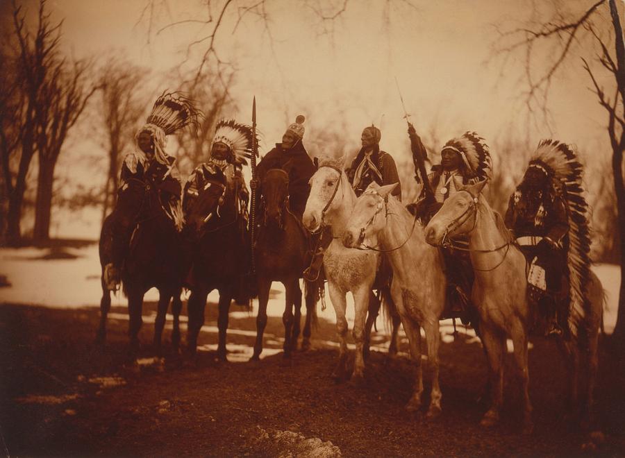 Native American Tribal Leaders Photograph By Everett Pixels