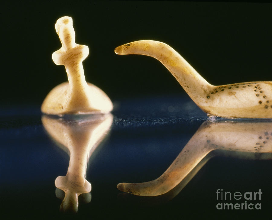 Native American/inuit Carving Photograph by Granger