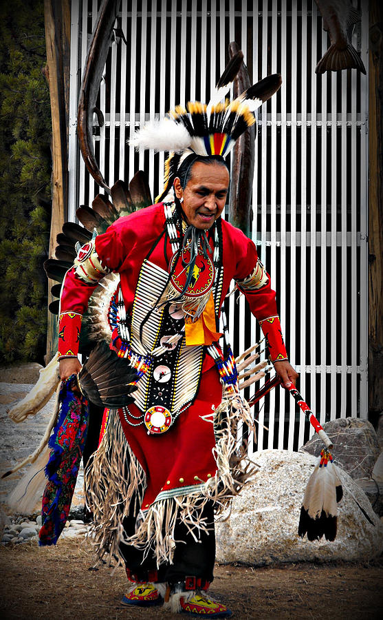 Native Photograph - Native Dancer by John Hague