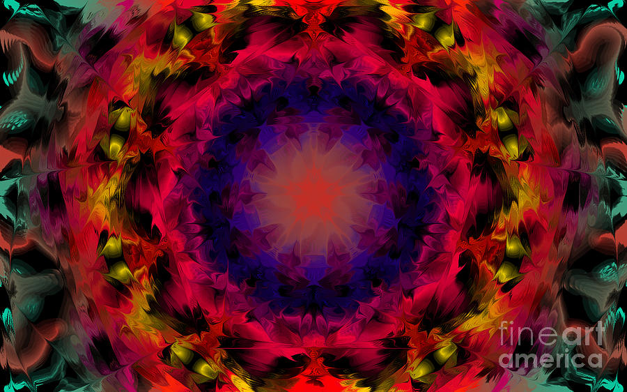 Native Mandala  Digital Art by Ester McGuire