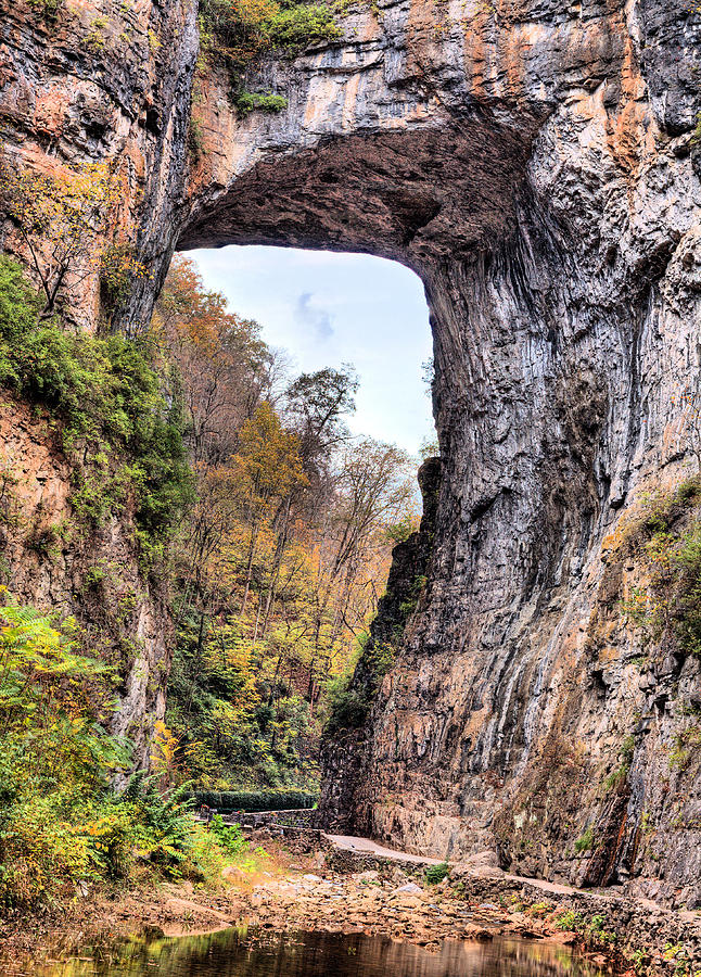 Natural Bridge Virginia Photograph by JC Findley
