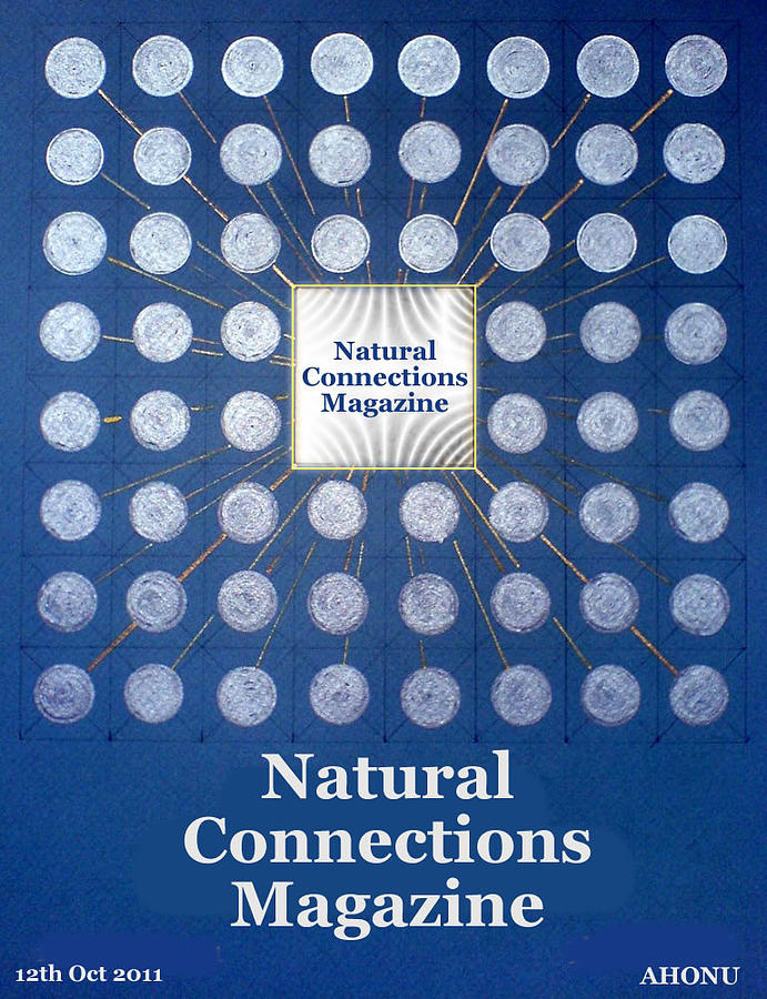 Natural Connections Magazine Painting by AHONU Aingeal Rose