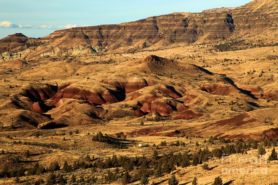 National Parks Photograph - Naturally Painted Hills by Adam Jewell
