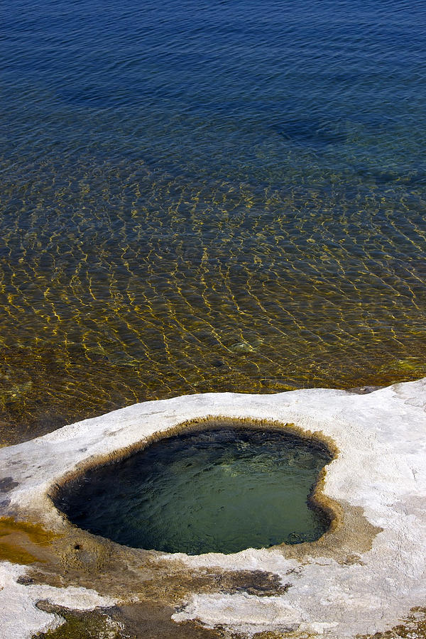Yellowstone National Park Photograph - Natures Hottub  by Susan Morris