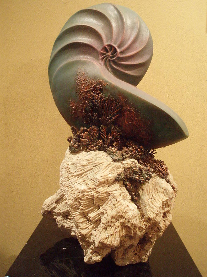Nautilus Sculpture by MARI Sanchez