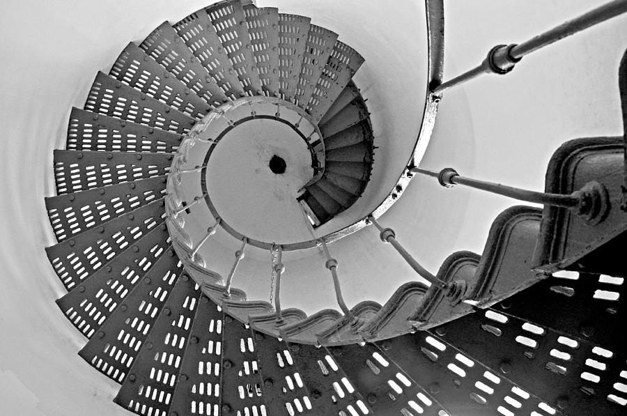 Spiral Staircase Photograph - Nautilus Stairs by Sandy Fisher