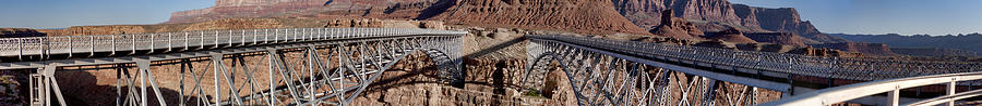 Navajo Bridge at Marble Canyon Photograph by Gregory Scott