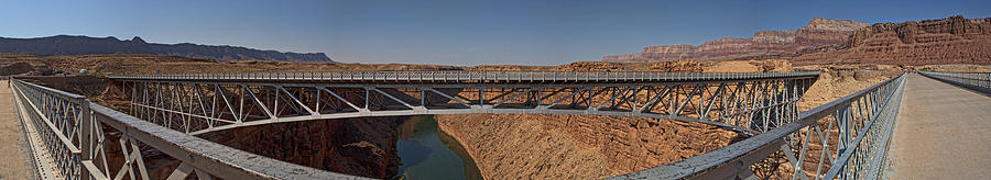 Navajo Bridge on Marble Canyon Photograph by Gregory Scott