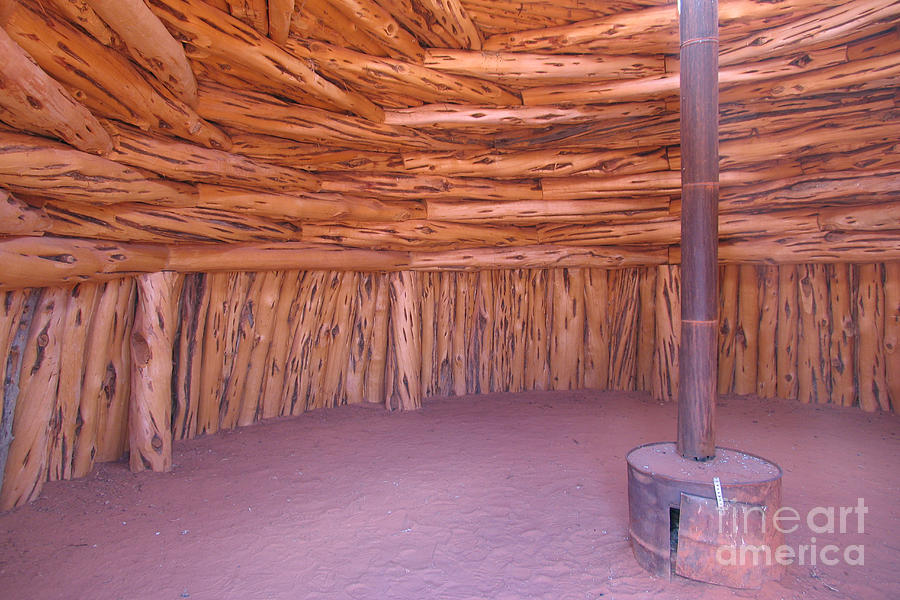 Navajo Hut Interior Photograph by Jaak Nilson