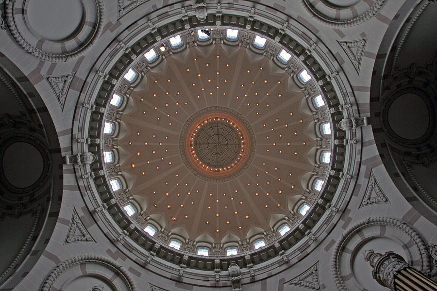 Naval Academy Cathedral Dome Photograph by Emery Graham