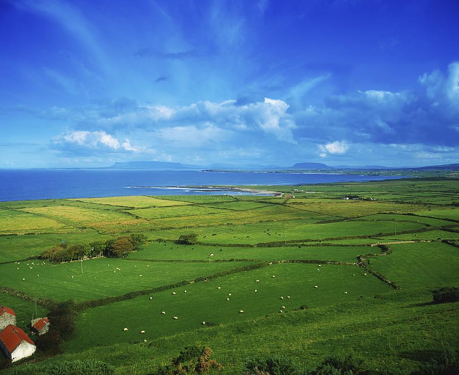 Near Easky, Co Sligo, Ireland Aerial Photograph by The Irish Image ...