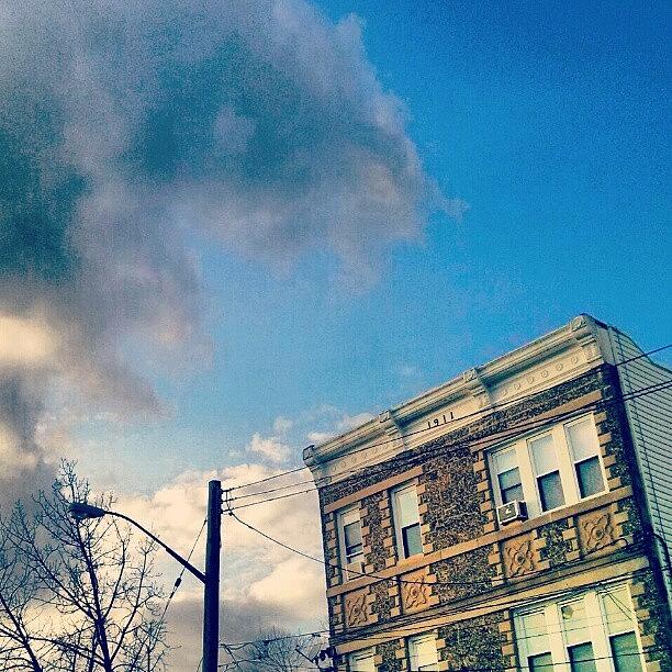 New York City Photograph - Near Murray Hill, #nyc #clouds by Lissette Padilla