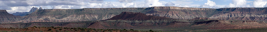 Near Virgin Utah Left Panel Photograph by Gregory Scott