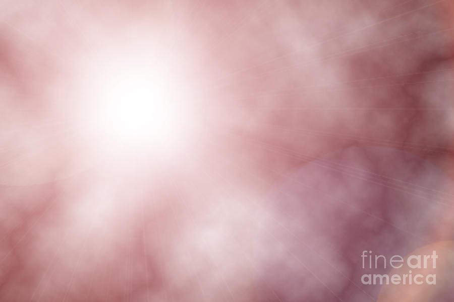 Pink Sky abstract Photograph by Glenn Gordon