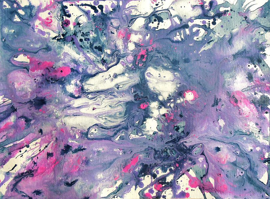 Abstract Painting - Nebula by Jessie Art