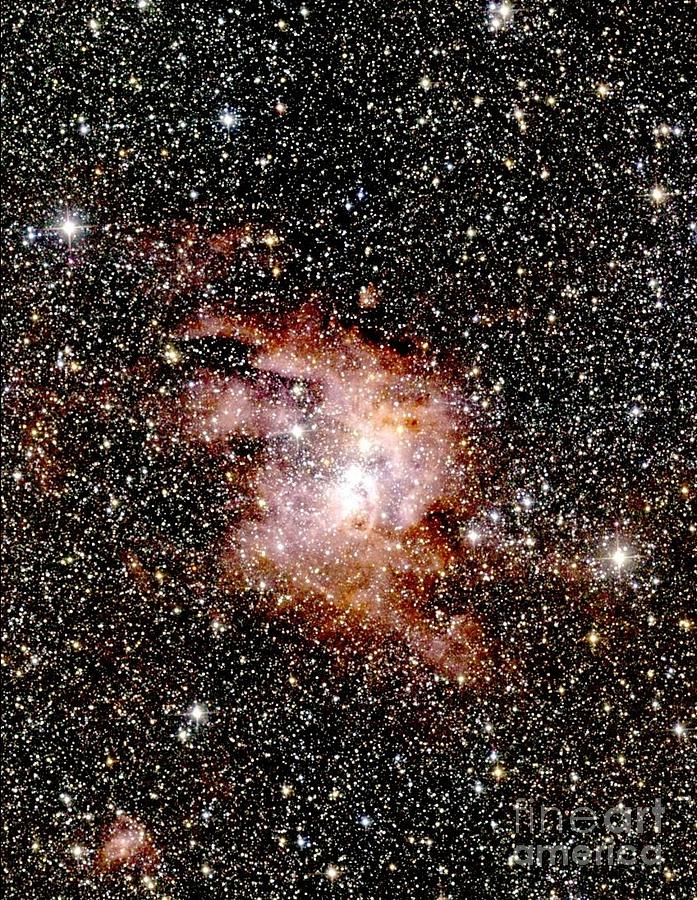 Nebula Ngc 3603 Photograph by 2MASS project / NASA