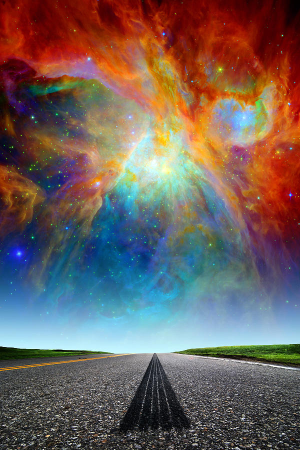 Nebulous Highway Photograph by Larry Landolfi
