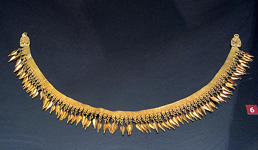 Spear-heads Necklace  Photograph by Andonis Katanos