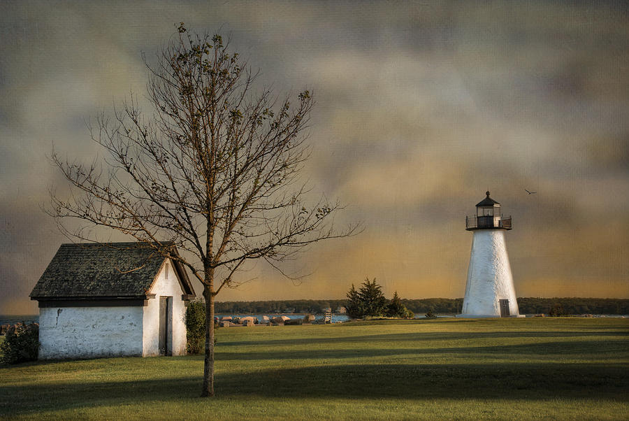 Neds Point Light Photograph by Robin-Lee Vieira
