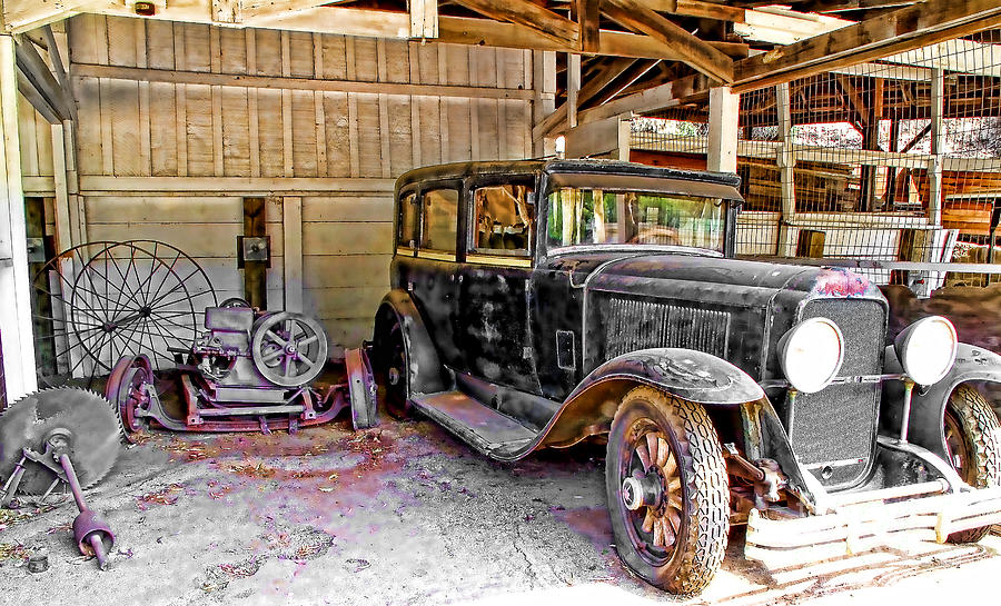 Neglected 1932 Ford Model B Photograph by Jason Abando