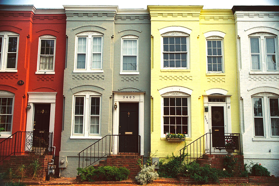 Neighborhood in Light Photograph by Claude Taylor - Fine Art America