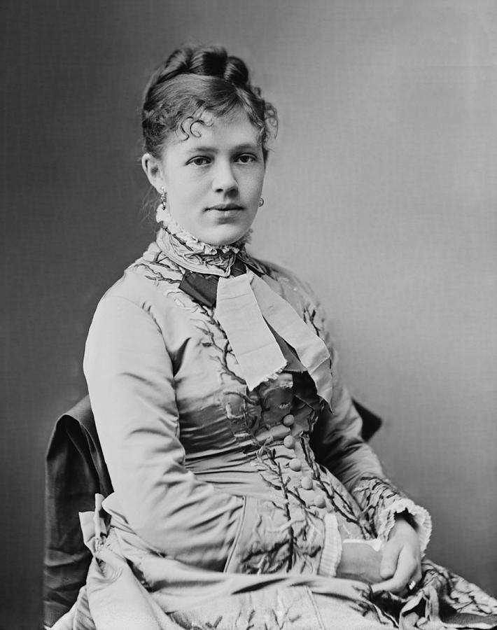 Portrait Photograph - Nellie Grant, President Ulysses Grants by Everett