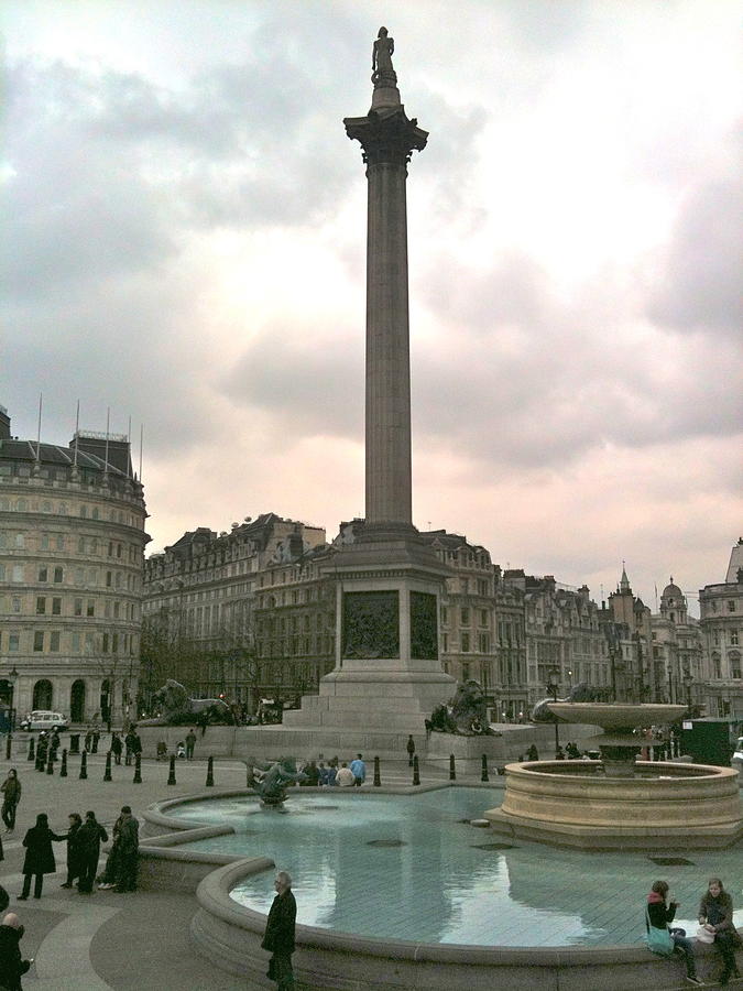 Nelsons Column Photograph by Yvonne Ayoub