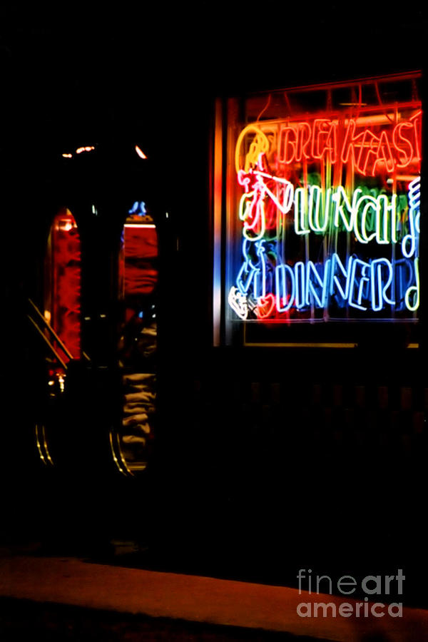 Neon Sign 4 Photograph by Susan Stevenson