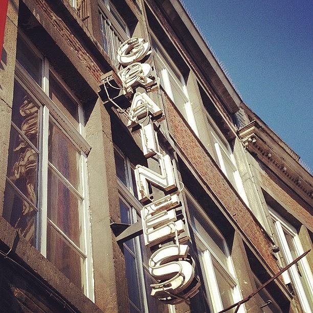 Neon Sign In Namur Photograph by Anne Marie