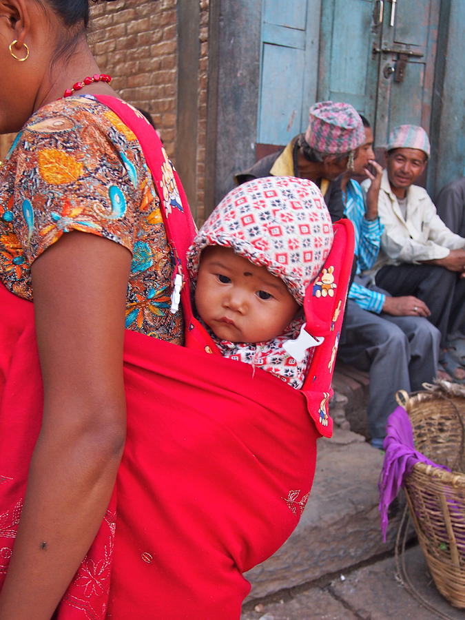 Nepali Baby Photograph by Kristina Burnham - Fine Art America