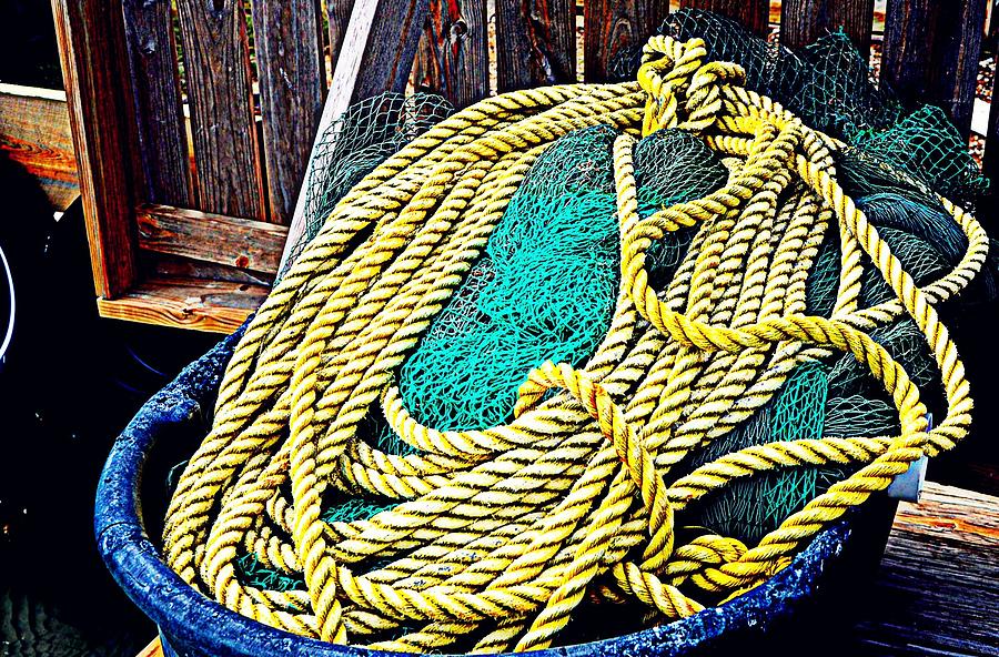 Nets and Ropes Photograph by Antonia Citrino