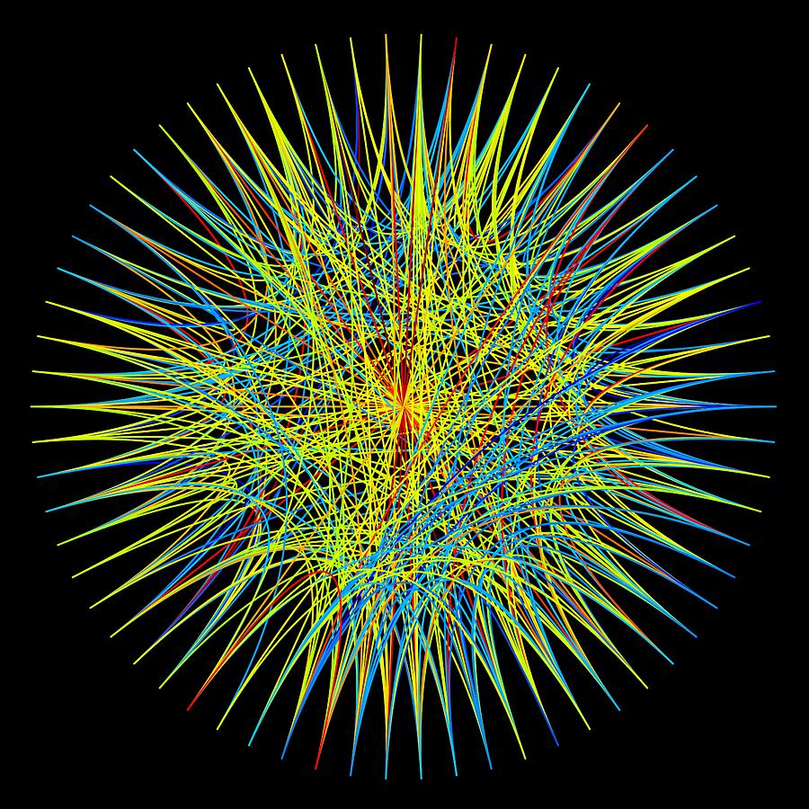 Network Diagram, Artwork Digital Art by Pasieka