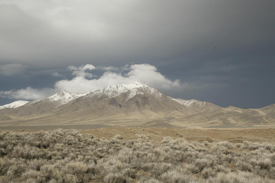 Nevada  Mountain Photograph by Suzanne Lorenz