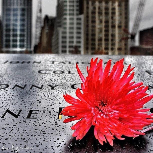 New York City Photograph - Never Forget: 9/11 Memorial, Nyc by Jane Emily