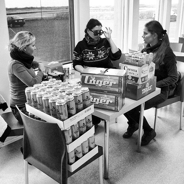 Never Let A Woman Buy Some Beer! Photograph by Jakub Stefun