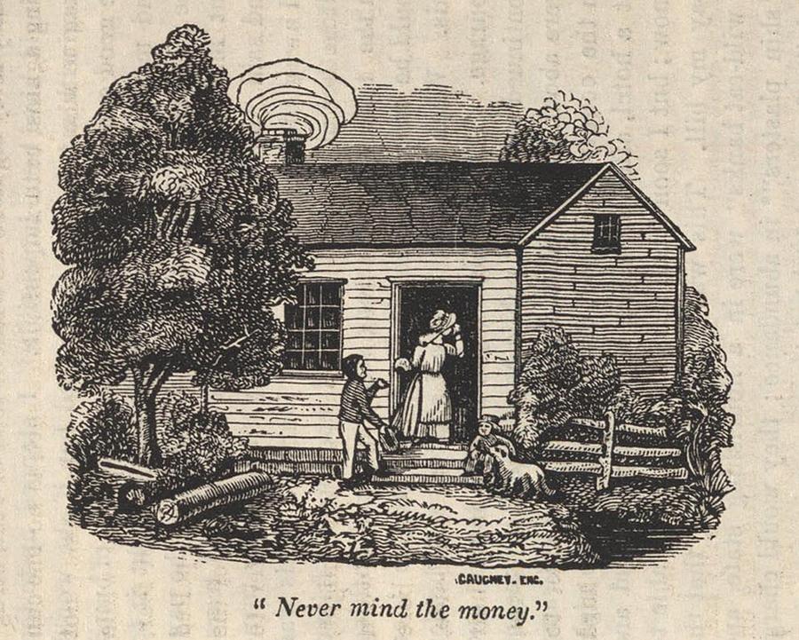 Never Mind The Money. Fugitive Slave Photograph by Everett Never Mind The Money. Fugitive Slave Photograph by Everett