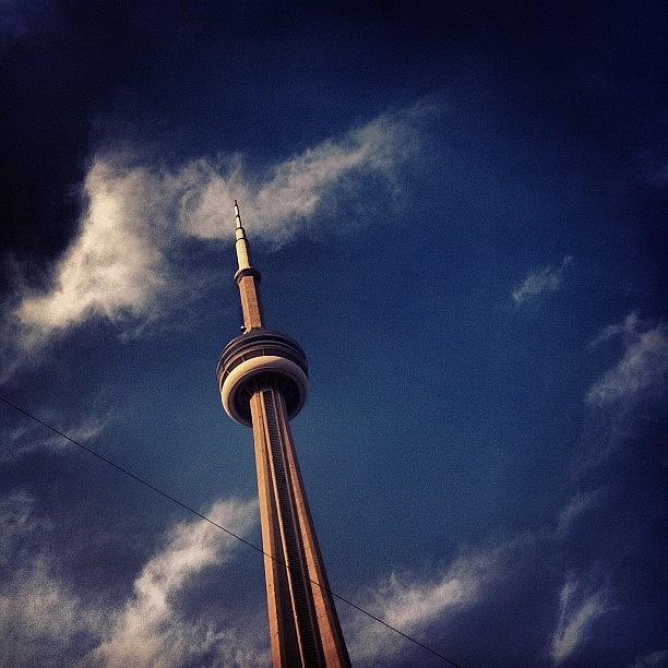 Toronto Photograph - Never Trust A Tower by Marayna Dickinson