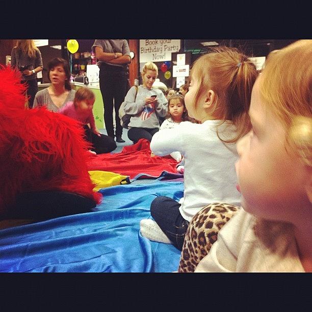 Elmo Photograph - Nevermind The 6 Foot Tall Red Furry by Delia Douglas