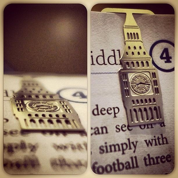 London Photograph - New Bookmark. Big Ben by Jason MA