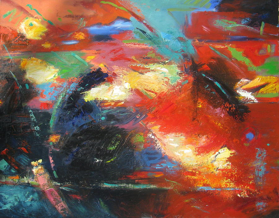 Abstract Painting - New Direction 1 by Gary Coleman