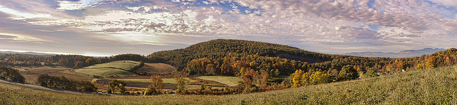 New England Farms in Autumn Photograph by Gregory Scott