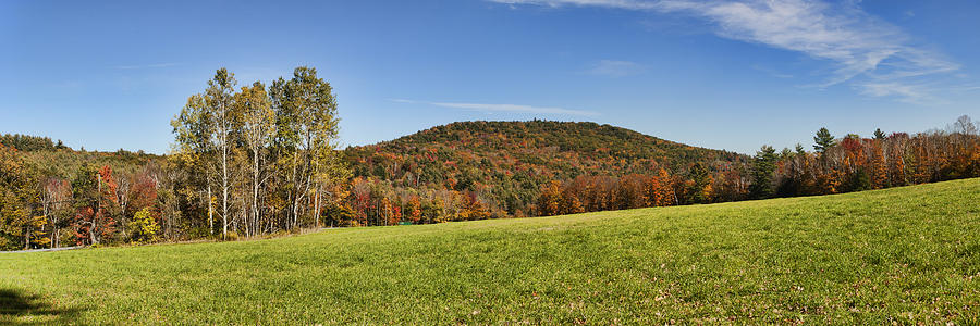 New England Hillside Pasture 1 of 2 Photograph by Gregory Scott