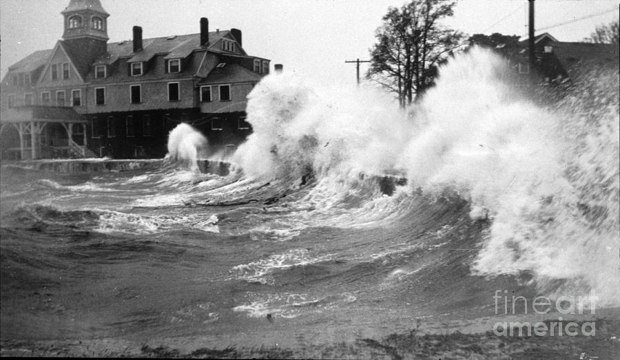 Science Photograph - New England Hurricane, 1938 by Science Source