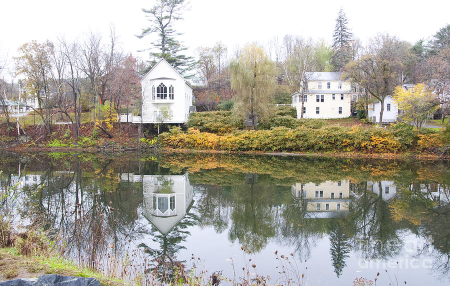 Vermont Photograph - New England Reflections 3935 by Charles Ridgway Vermont Photograph - New England Reflections 3935 by Charles Ridgway